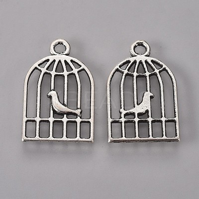 Tibetan Style Alloy Pendants PALLOY-A15345-AS-NF-1