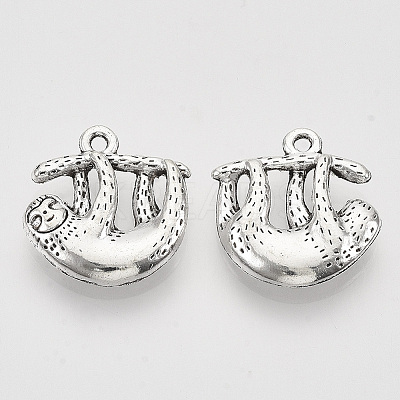 Tibetan Style Alloy Pendants LS-TIBEP-T009-11AS-RS-1