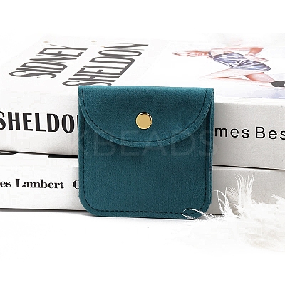 Square Velvet Jewelry Storage Bags PW-WG38189-04-1