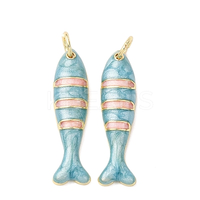 Brass Pendants KK-D019-29B-01G-1