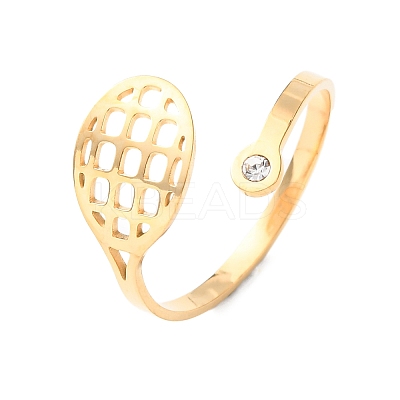 304 Stainless Steel Cuff Open Rings RJEW-D337-01D-G-1