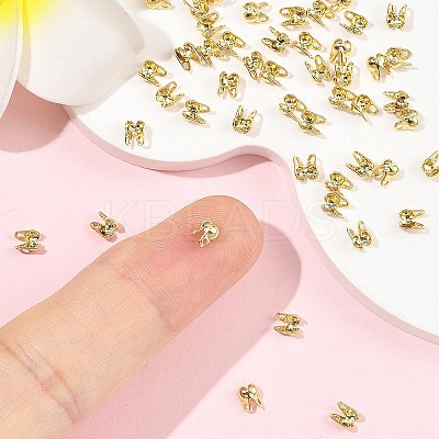 SHEGRACE Brass Bead Tips XGRQ1R759-354G-1