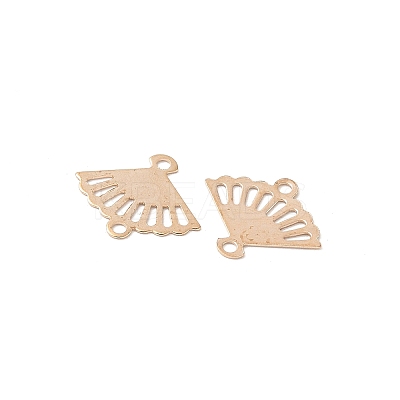 Brass Laser Cut Hollow Connector Charms KK-K277-12-1