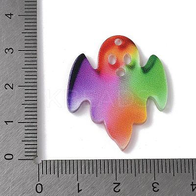 Opaque Acrylic Pendants OACR-D311-001A-1