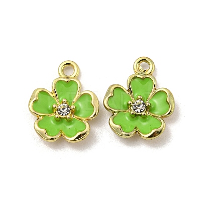 Alloy Enamel Pendants ENAM-D063-01G-02-1