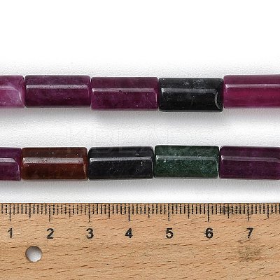 Dyed Natural Malaysia Jade Beads Strands G-C285-B01-01C-1