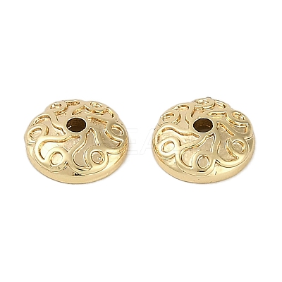 Brass Bead Caps KK-I719-05G-1