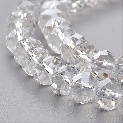 Glass Beads Strands GR10MMY-01L-1