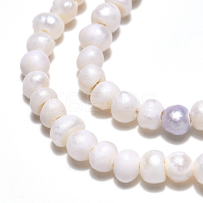 Natural Cultured Freshwater Pearl Beads Strands PEAR-N013-02G-1