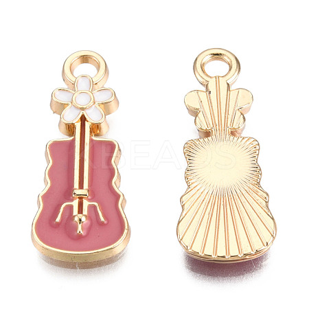 Alloy Enamel Pendants FIND-N048-023B-1