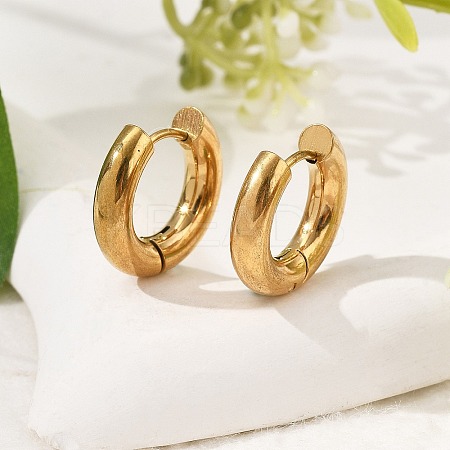 304 Stainless Steel Hoop Earrings EJEW-F339-01G-1