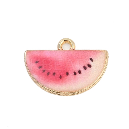 Alloy Enamel Pendants FIND-K020-21C-G-1