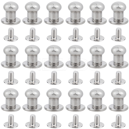 50Pcs Alloy Round Head Knobs for Small Jewelry Box Making DIY-GF0012-49P-1