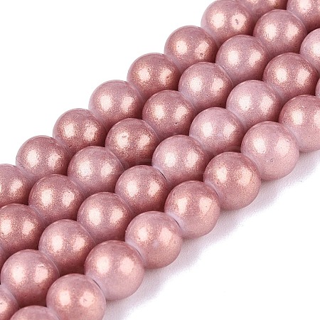 Baking Paint Glass Pearl Beads Strands LS-DGLA-ZX001-05B-06-1
