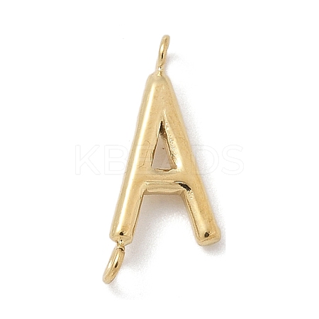 304 Stainless Steel Letter Connector Charms STAS-M108-01G-01-1