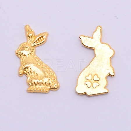 Easter Alloy Cabochons PALLOY-TAC0012-36G-RS-1