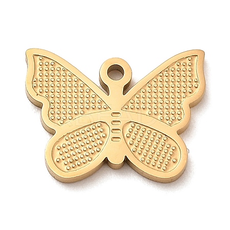 Ion Plating(IP) 304 Stainless Steel Pendants STAS-E199-08G-1