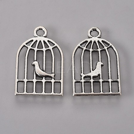 Tibetan Style Alloy Pendants PALLOY-A15345-AS-NF-1
