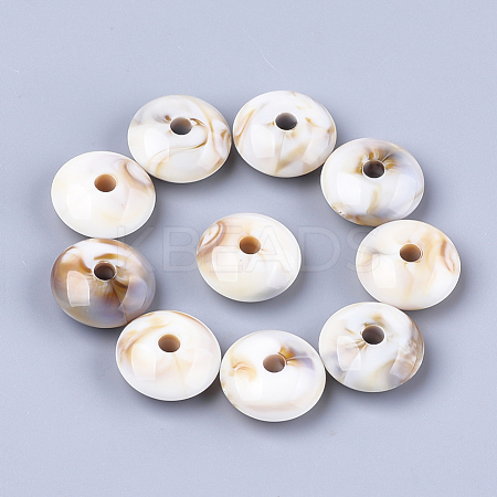 Acrylic Beads OACR-T008-10B-1