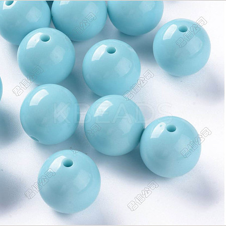 Opaque Acrylic Beads LS-MACR-S370-C16mm-A07-1