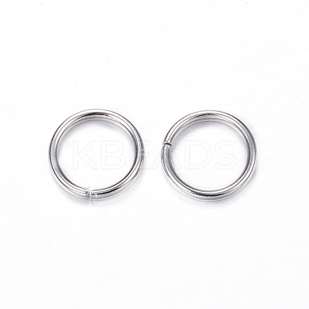 Tarnish Resistant 304 Stainless Steel Open Jump Rings LS-STAS-D447-13-1