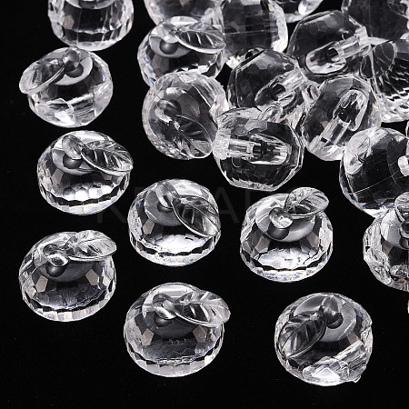 Transparent Acrylic Pendants LS-TACR-T024-05B-205-1